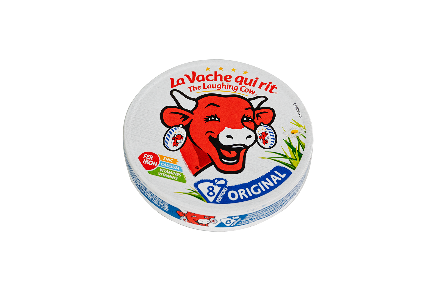 Picture of La Vache Qui Rit (The Laughing Cow) Spreadable Cheese 8 Portions 112G