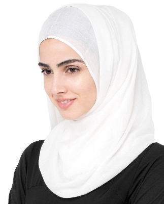 Picture of Chiffon Georgette Hijab And Hijab Cap for Woman