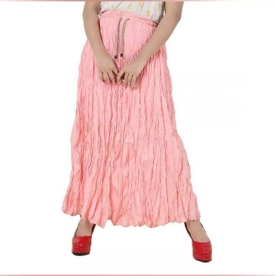 Picture of Solid Color Long Skirt For Teenager / woman