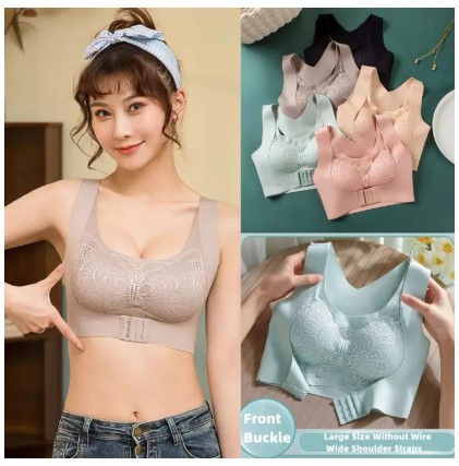 Picture of Peacock Shape Padded Lace Magic Bra for Ladies - Experience Comfort and Style with This Unique Bra