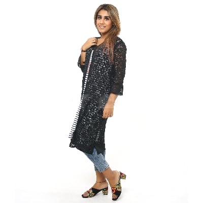 Picture of Premium Ladies Girls Fashion long Gaown Tops