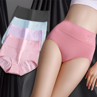 Picture of Soft & Comfortable Women's High Waist Panty multi color
