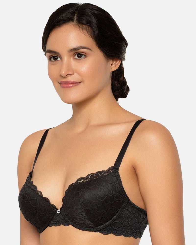 Picture of Luxurious Comfort All-Year Round Soft Comfortable Net Pushup Padded Bra for Women - Bra - Best Quality Product - Perfect for All Seasons