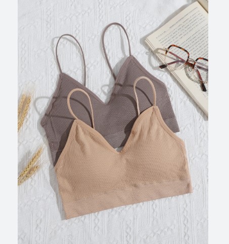 Picture of Teenager's Sports Spaghetti Padded Semis Bra - Comfortable Support for Every Move. ● 🌺প্রতিদিনের স্কুল বা কলেজের ব্যস্ত সময়ের জন্য দরকার এমন কিছু যা আরামদায়ক এবং ব্যবহারেও সুবিধাজনক।