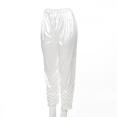 Picture of Silk Fashionable Stylish Bottom Box Design C-Kat Salwar / Pyjama Pants for Woman