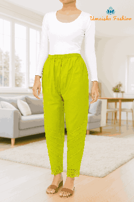 Picture of Suti Kaporer Cotton Pajama Pants for Women Solid Color. 🩵 উমাইশা ফ্যাশান – মেয়েদের প্রিমিয়াম সুতি পায়জামা 🩵
