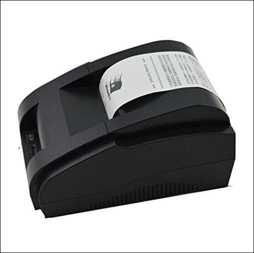 Picture of Receipt Printer 58mm Desktop POS Thermal Printer USB Bluetooth Connection Bill Memo Label Ticket Printing Compatible with Android, iOS, Windows for Restaurant Supermarket, Nadra 58POS(Black)