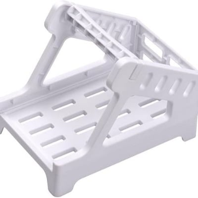 Picture of Label Holder, Thermal Label Holder for Rolls and Fan-fold Labels, Shipping Label Roll Holder, Label Dispenser for 4x6 Labels Work with Thermal Label Printer(White)