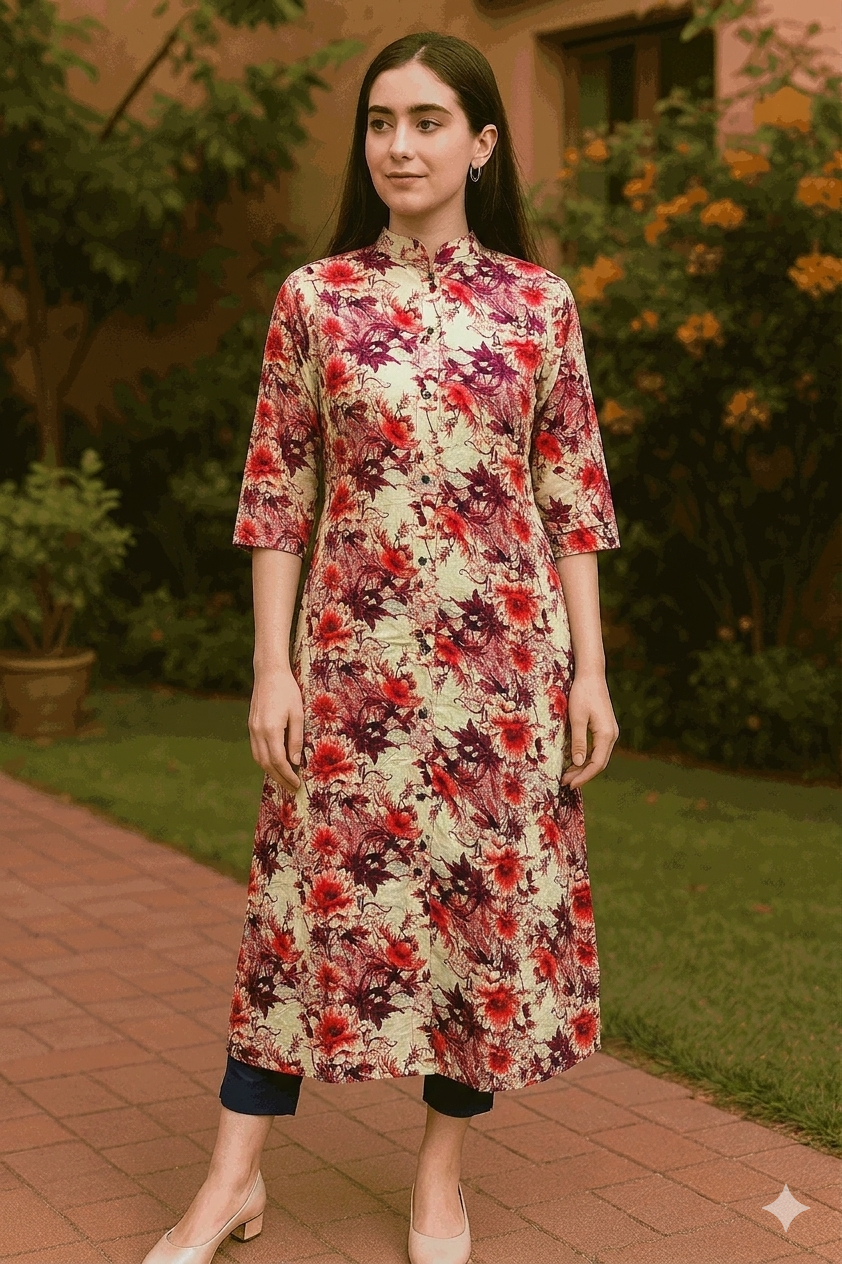 Picture of U fashion Versitile Button Closer Regular Use Formal Shirt for Ladies. মহিলাদের জন্য u ফ্যাশন ভার্সিটাইল বাটন ক্লোজার রেগুলার ইউজ ফরমাল শার্ট