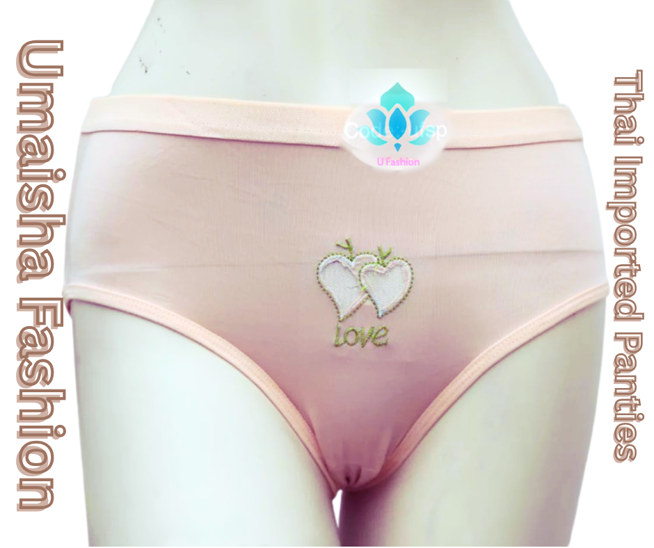 Picture of Soft Stretchable Thai love panty For Ladies.