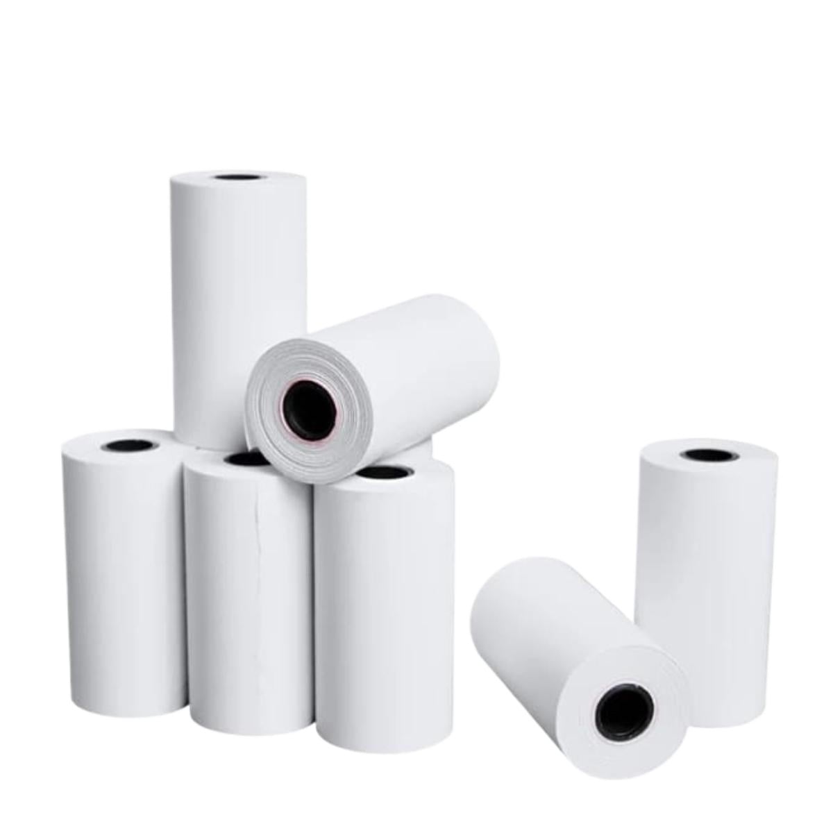 Picture of 78mm x 38mm Thermal Paper Roll for 3-Inch (80mm) Thermal Printer  POS and Receipt thermal Paper – High-Quality, Durable, and Fade-Resistant for Clear and Long-Lasting Printing.(10 Rolls)