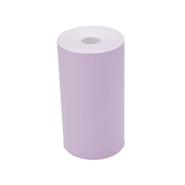 Picture of 1pc 57*30mm Thermal Paper Rolls for 58mm Mini Thermal Printer | Inkless Printer | Paperang | phomemo | poooli Printer(1pc Light Pink)