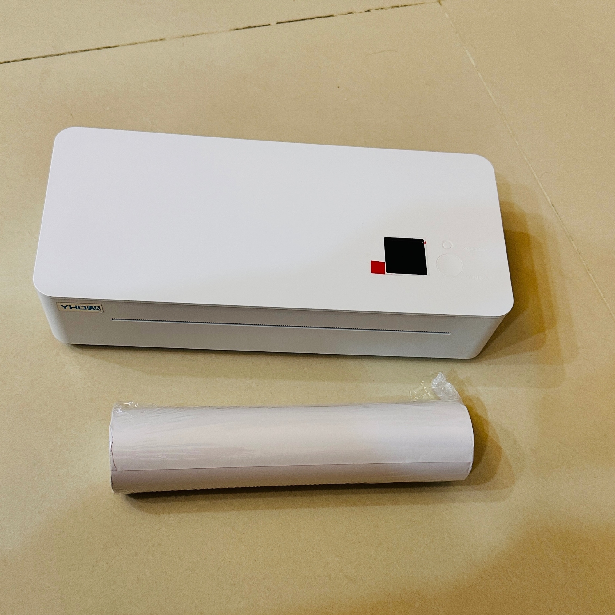 Picture of Thermal A4 Paper Roll for Model 2103 A4 Thermal Printer | 1Roll of 50 Sheets | DT A4 Paper Roll (210 x 297 mm) - Anti-Fading Inkless Printing - Black Marking Positioning for precise printing - Perfect for Office, School, and Home Use - Nadra(1 Roll)