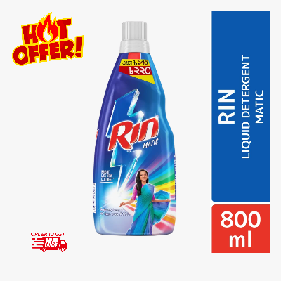 Picture of Rin Liquid Detergent Matic 800ml