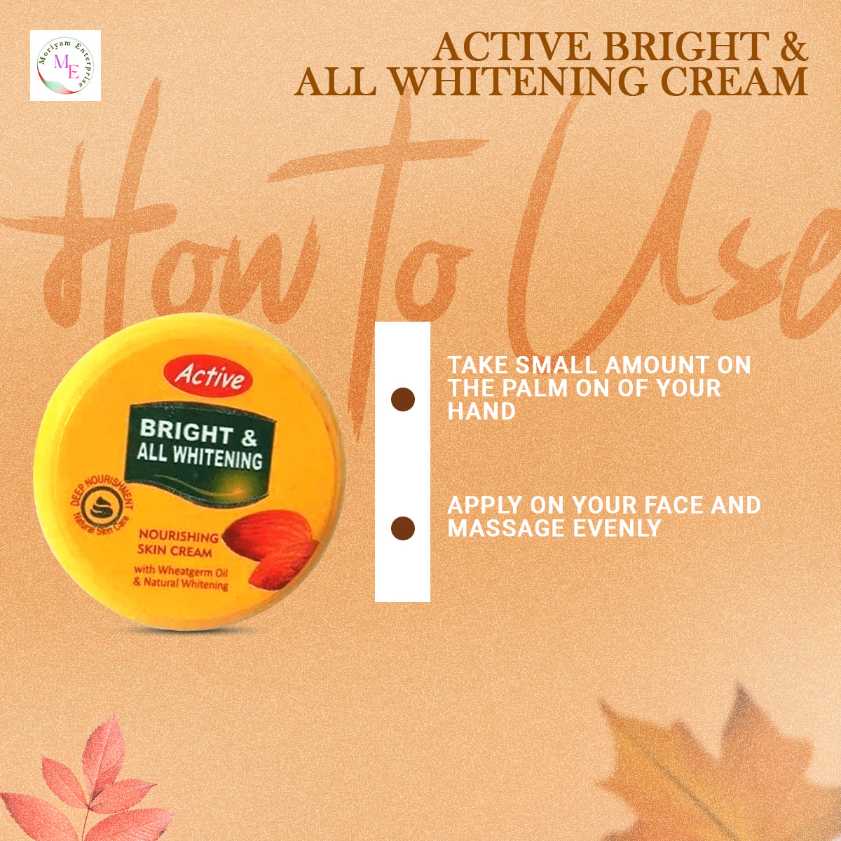 Picture of Active Bright & All Whitening Cream 15g