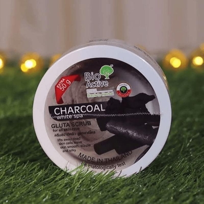 Picture of Bio Active Charcoal Gluta Face & Body Scrub 100g(Charcoal)