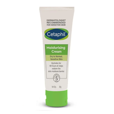 Picture of Cetaphil Moisturizing Cream Dry To Normal Sensitive Skin 80g
