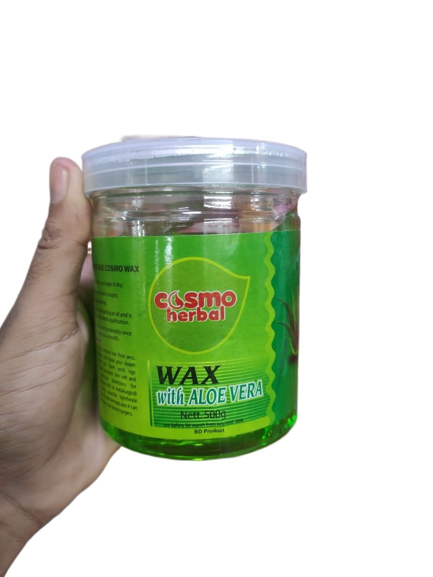 Picture of Cosmo Herbal Wax  500g(Aloevera)