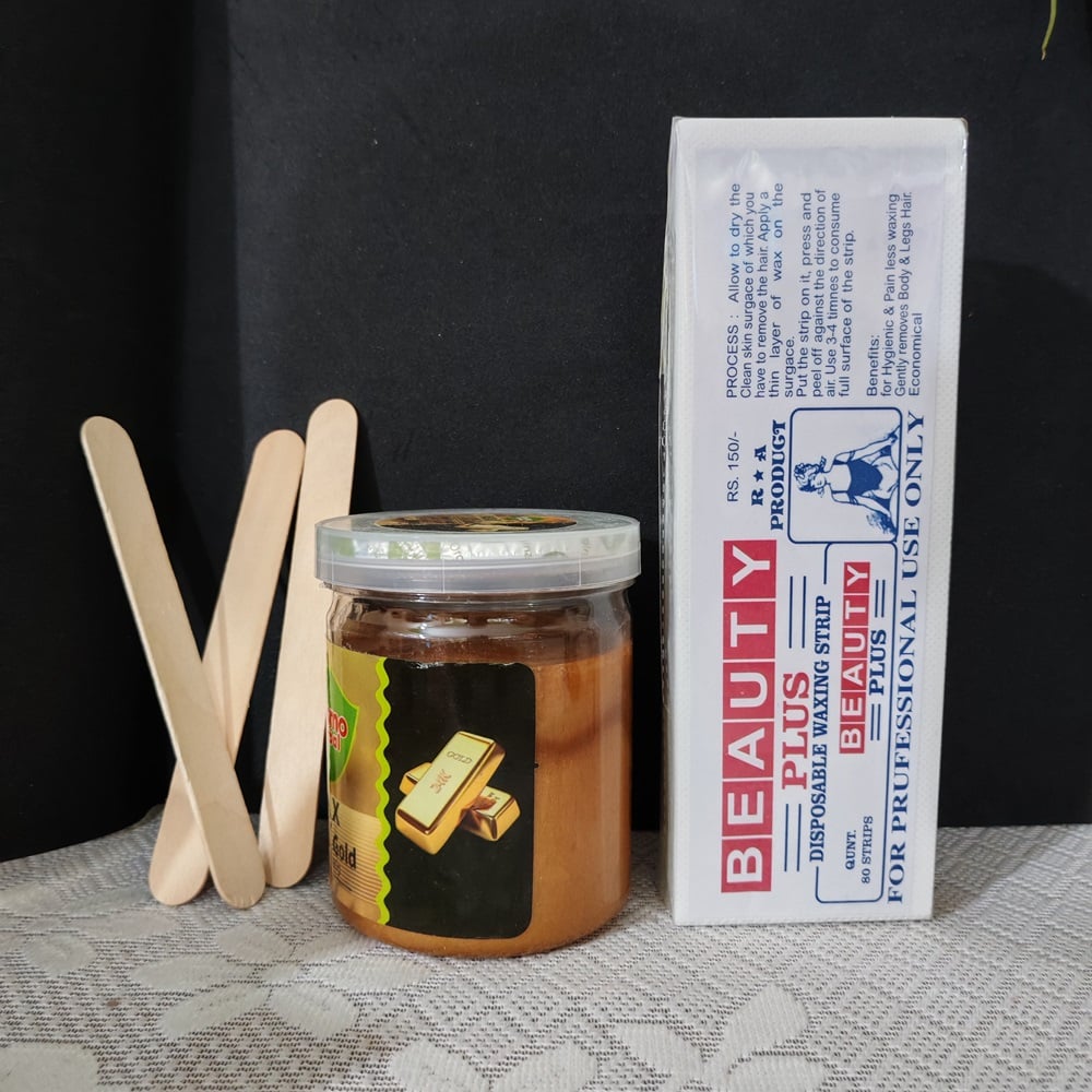 Picture of Cosmo Herbal Wax Mango With 80pcs Strips 2pcs Stick(Mango)