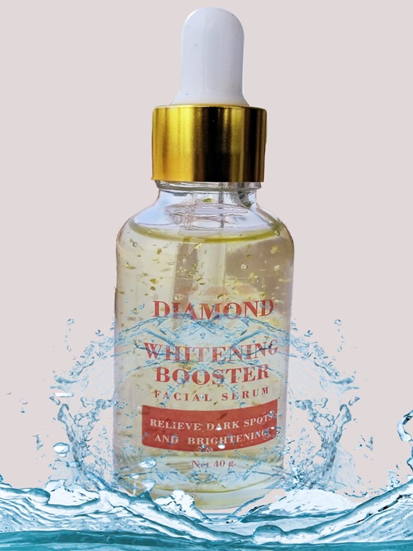 Picture of Diamond Whitening Booster Night Cream 15g & Diamond Whitening Booster Serum 40g Combo Pack(Off White,)