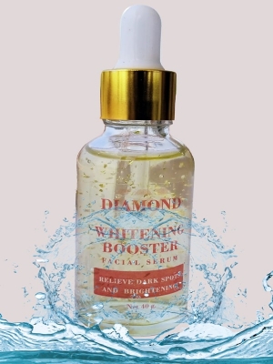Picture of Diamond Whitening Booster Night Cream 15g & Diamond Whitening Booster Serum 40g Combo Pack(Off White,)