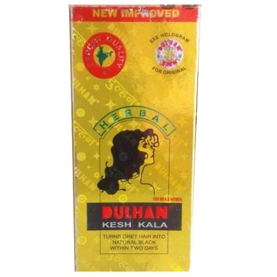 Picture of Dulhan Kesh Kala Indian Hair Oil 100ml(Gold)