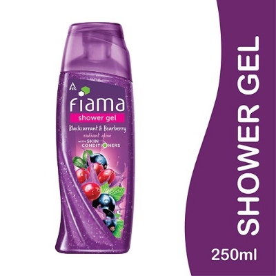 Picture of Fiama Radiant Glow Shower Gel BlackCurrant Bearberry 250ml(Purple,)
