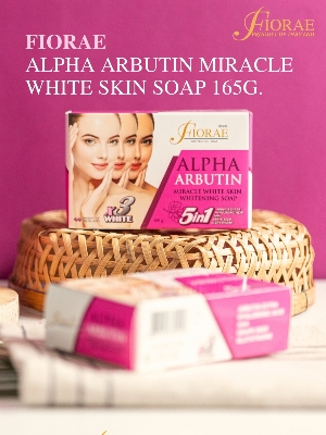 Picture of Fiorae Alpha Arbutin Miracle White Soap 165g(Pink,)