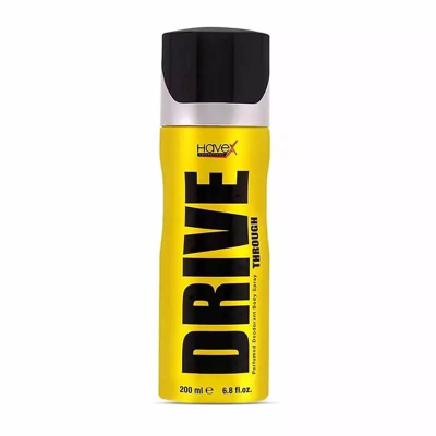 Picture of Havex Drive Deodorant Spray For Men 200 ml(Yellow,Body,)