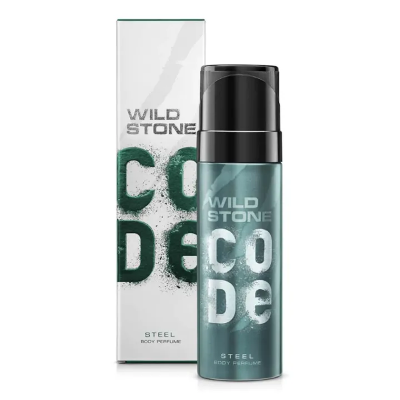 Picture of Imported Wild Stone Code Body Perfume for Men 120ml(Steel,Body)
