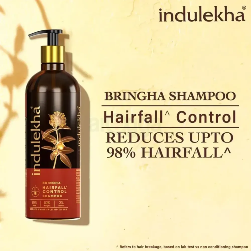 Picture of Indulekha Hair Oil 100ml and Shampoo 180ml Combo Pack