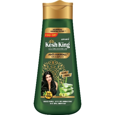 Picture of KeshKing Anti-Hairfall Aloe Vera Shampoo 200ml(Green)