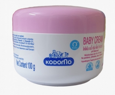 Picture of Kodomo Baby Cream 100g Moisturizes Skin 24 Hours