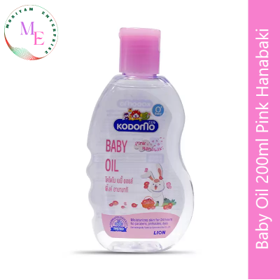 Picture of Kodomo Baby Oil 200ml Pink Hanabaki(White)