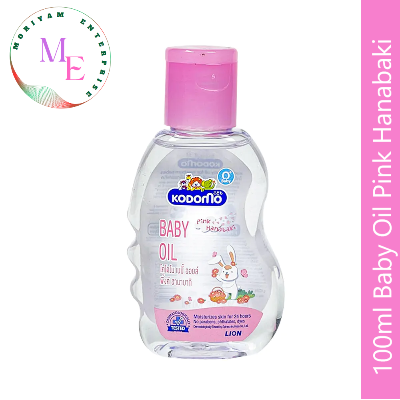 Picture of Kodomo Baby Oil 200ml Pink Hanabaki(White)