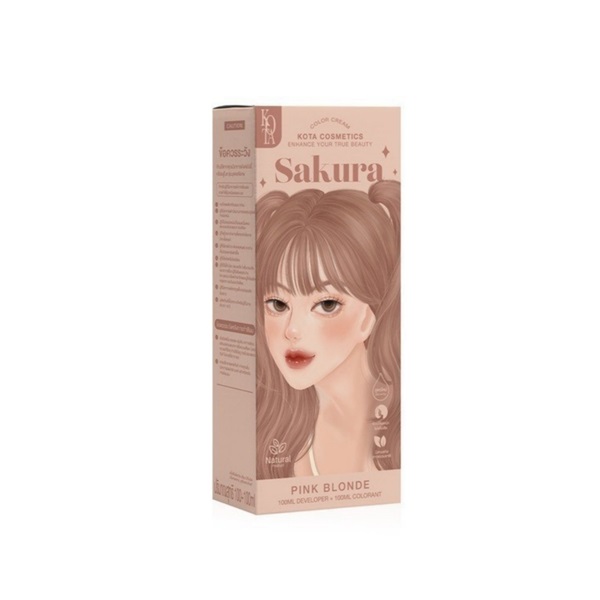 Picture of Kota Cosmetics Hair Color Hair Dye Kota Cosmetics Color Cream(Sakura)