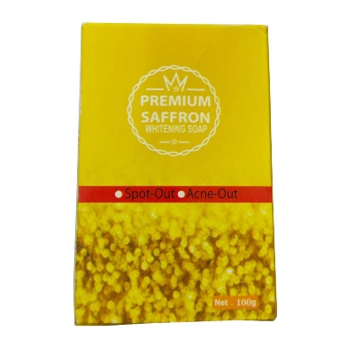 Picture of Premium Saffron Whitening Soap 100g(Yellow,)