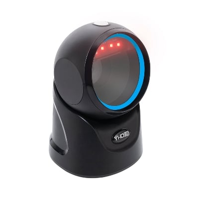 Picture of Barcode Scanner Wired Handheld 1D+2D QR Code Reader Auto Scanning POS Scan for Inventory Scanning from Phone and Computer Screen(9601D-Desk-2D-Wired)