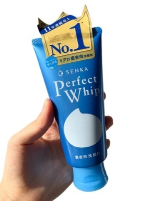 Picture of SENKA Perfect Whip Facial Cleansing Foam(Deep Blue,Face,)