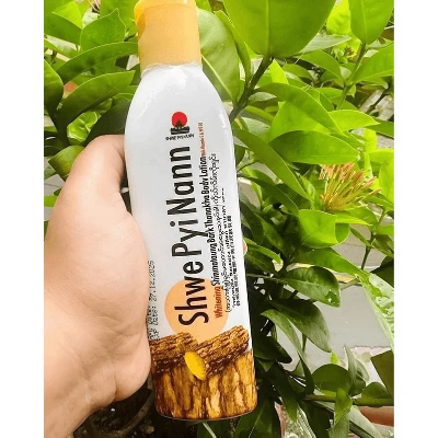 Picture of Shwe Pyi Nann Whitening Shinmataung Bark Thanaka Body Lotion 200ml(Woody&Earthy)