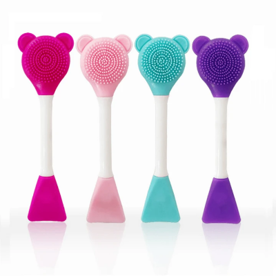 Picture of Sweet Beauty Silicone mask stick, Facial cleansing brush For Women(Multicolor,Face)
