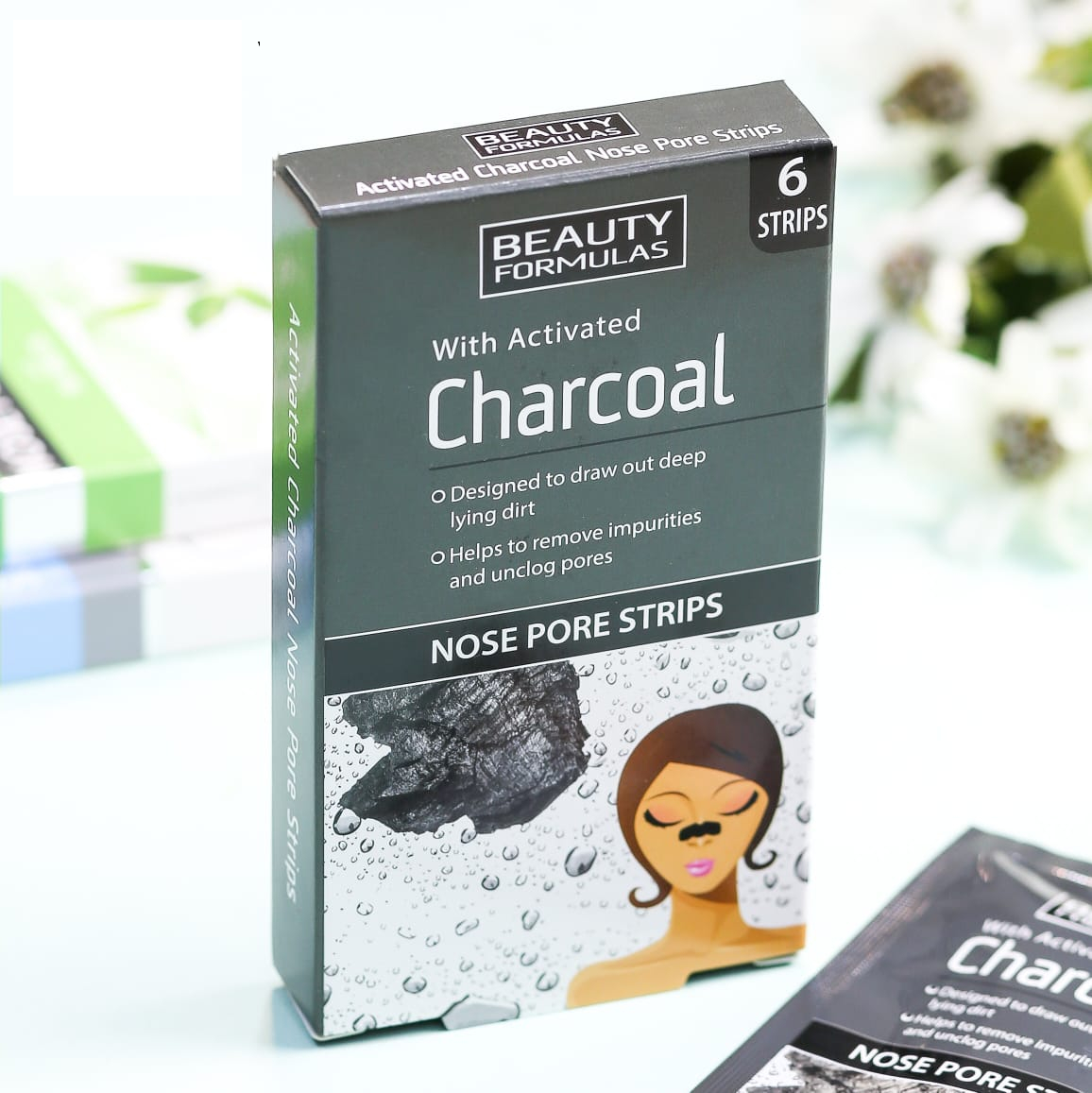 Picture of Tea Tree Deep Cleansing Nose Pore Strips(Green,Nose,)