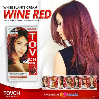Picture of Tov CH Hair Color Cream 80*2 Win Red 7.45(7.45)