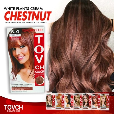 Picture of Tov Ch Hair Color Cream 80ml*2 Chestnut 6.4(6.4)