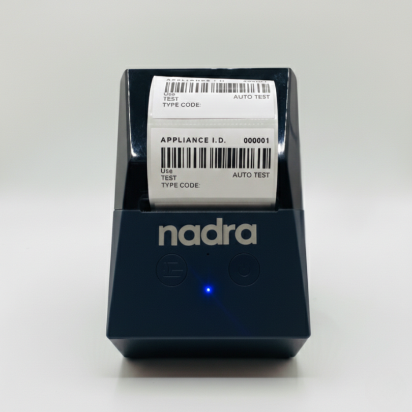 Picture of Label+POS Printer 58mm USB+Bluetooth Dual Mode For Label and Receipt Printing Tag Name Price Barcode Label Maker, 5820-L(Black)