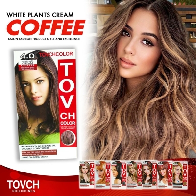 Picture of Tov Ch Hair Color Cream 80ml*2 Coffee 4.0(4.0)