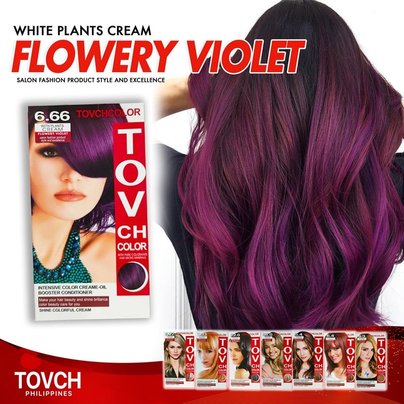 Picture of Tov CH Hair Color Cream 80ml*2 Deep Cooper Gold 6.34(6.34)