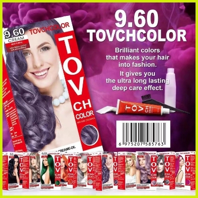 Picture of Tov Ch Hair Color Cream 80ml*2 Grey Purple 9.60(9.60)
