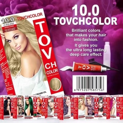 Picture of Tov Ch Hair Color Cream 80ml*2 Natural Blonde 10.0(10.0)