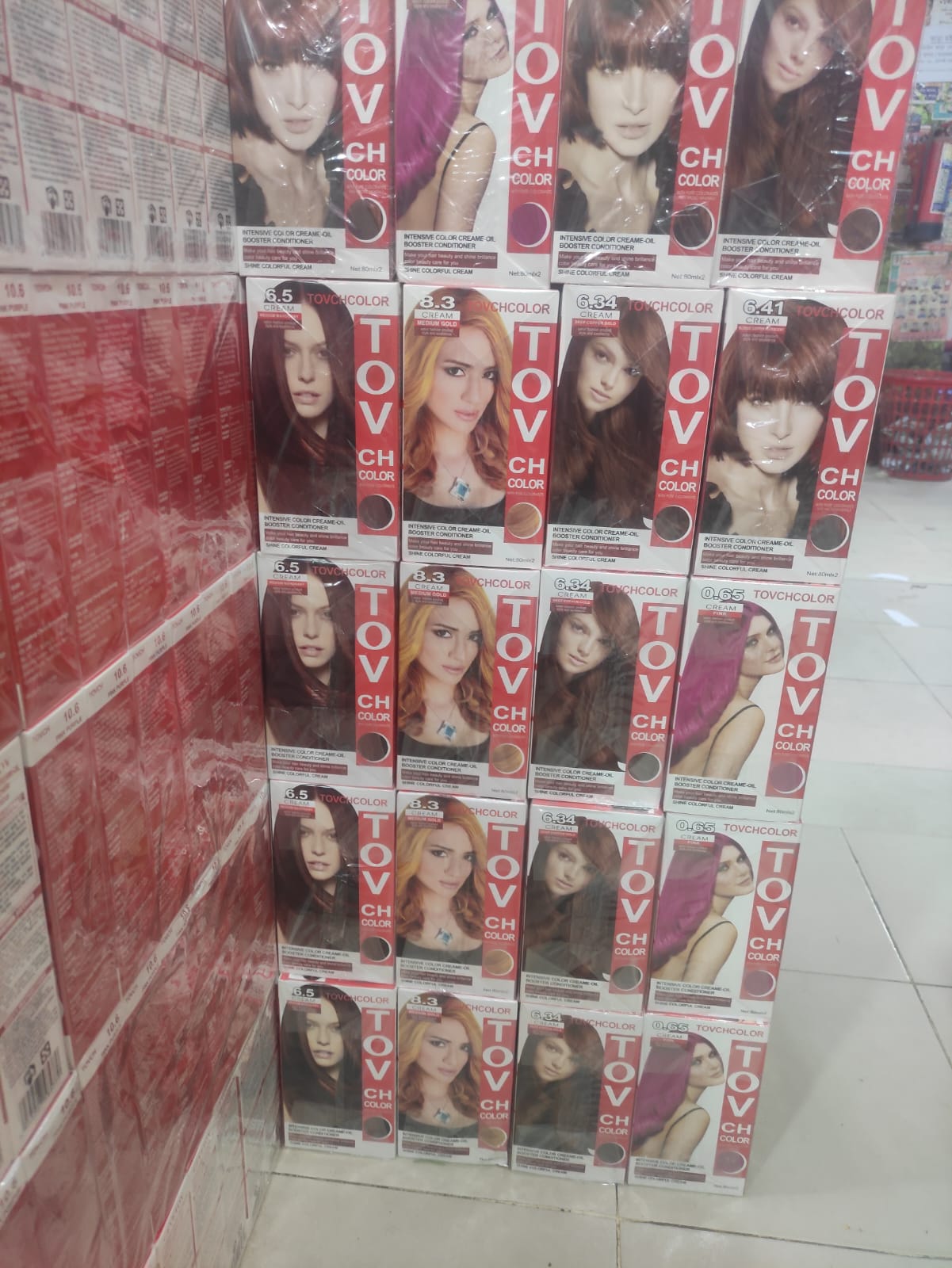 Picture of Tovch Intensive Hair Color Creame Conditioner Shine Colorful Cream 80ml*2(0.19)
